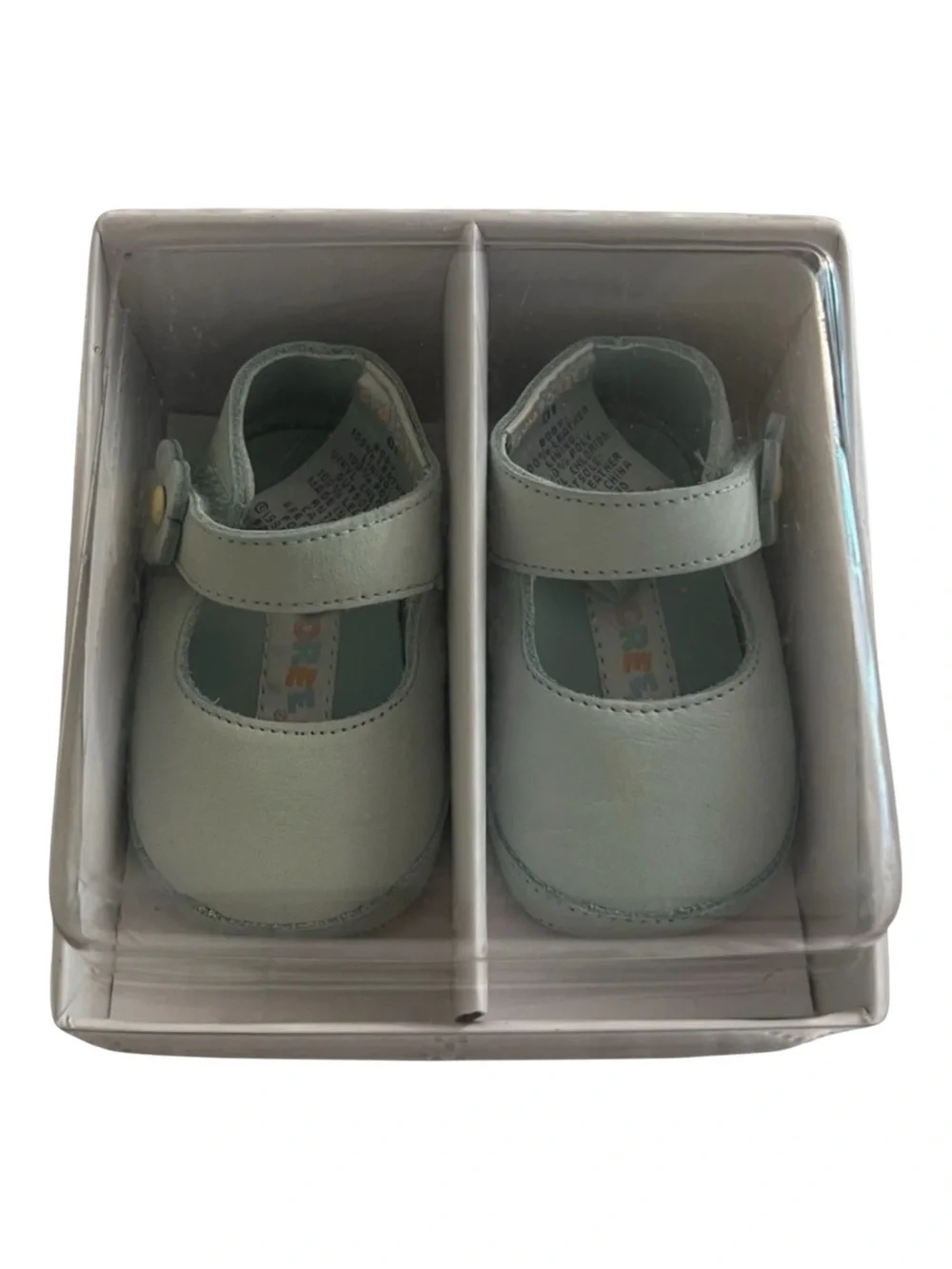 Vintage 90s Y2K Gymboree Leather Baby Shoes